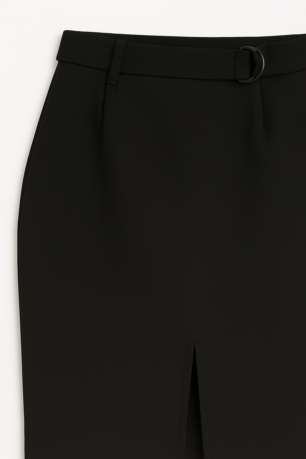 Black pencil skirt