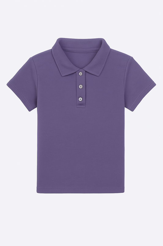 Lavender ribbed top